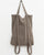 Suede XL grey backpack