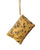 Stains yellow clutch bag